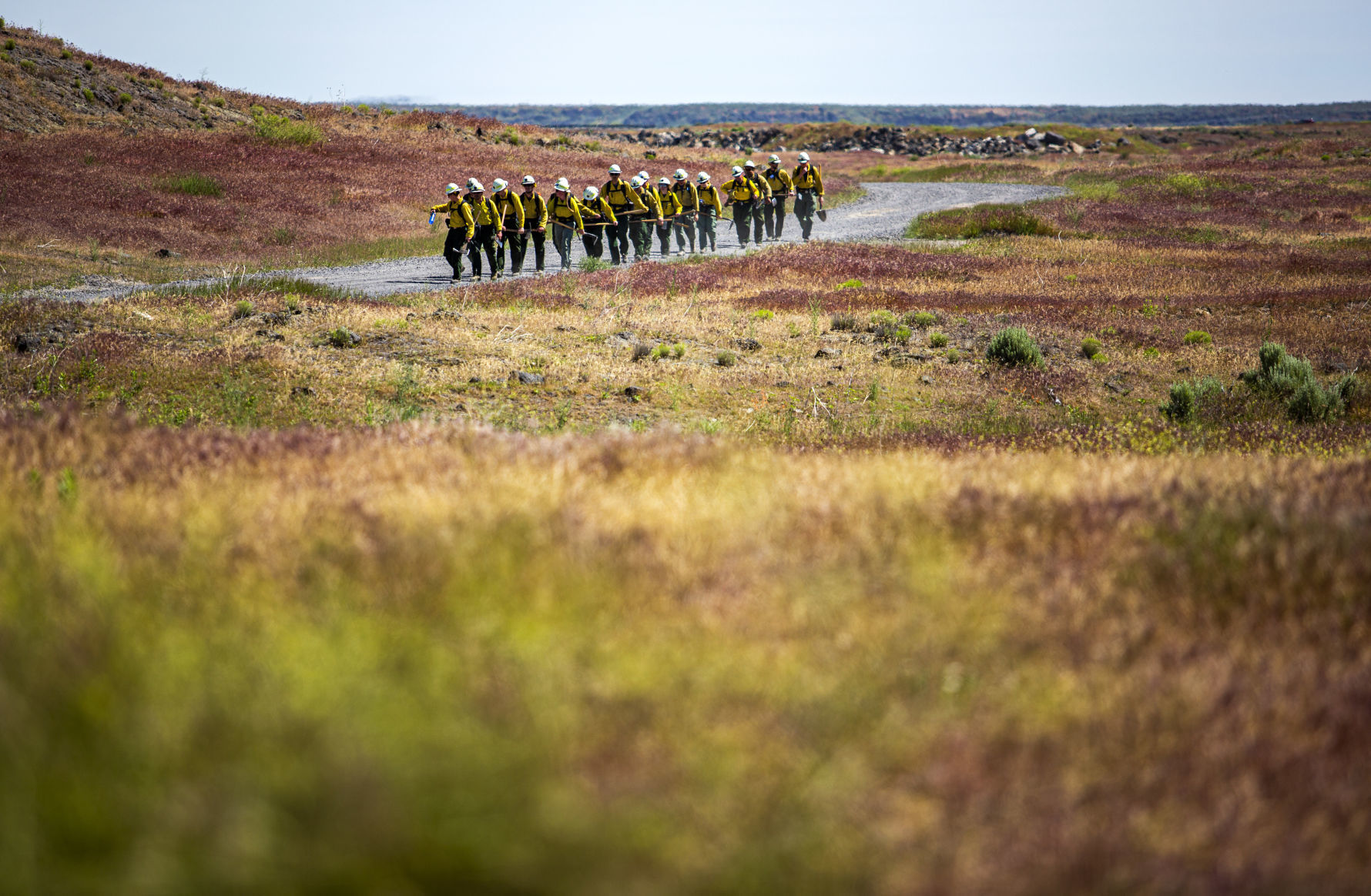 BLM firefighters train for upcoming season
